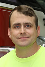 Salem Volunteer Fire Company Member Mitch Williams