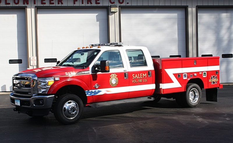 Service Truck 121 driver's side view