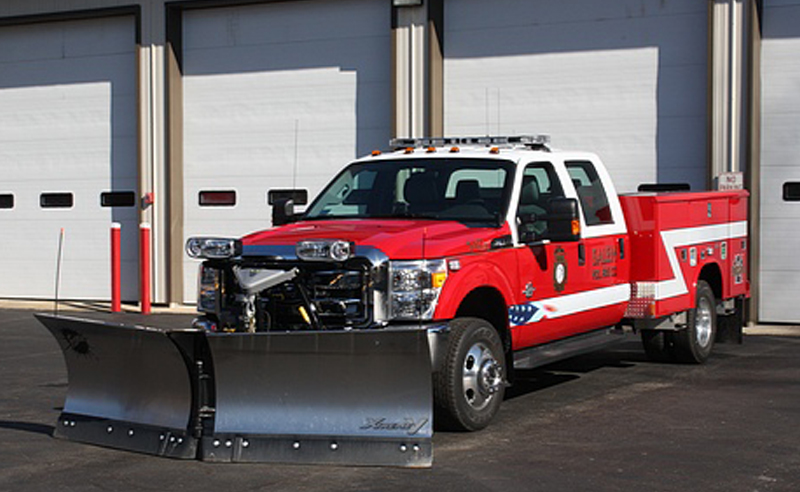 Service Truck 121 driver's side view